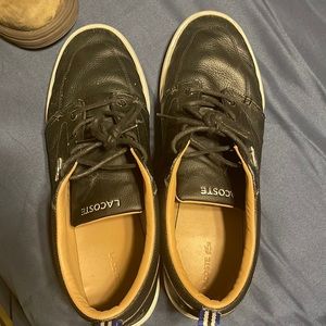 Lacoste leather shoes size 11 mens